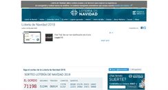 Desktop Screenshot of laloterianavidad.com