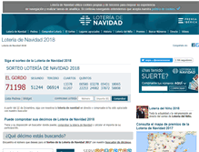 Tablet Screenshot of laloterianavidad.com